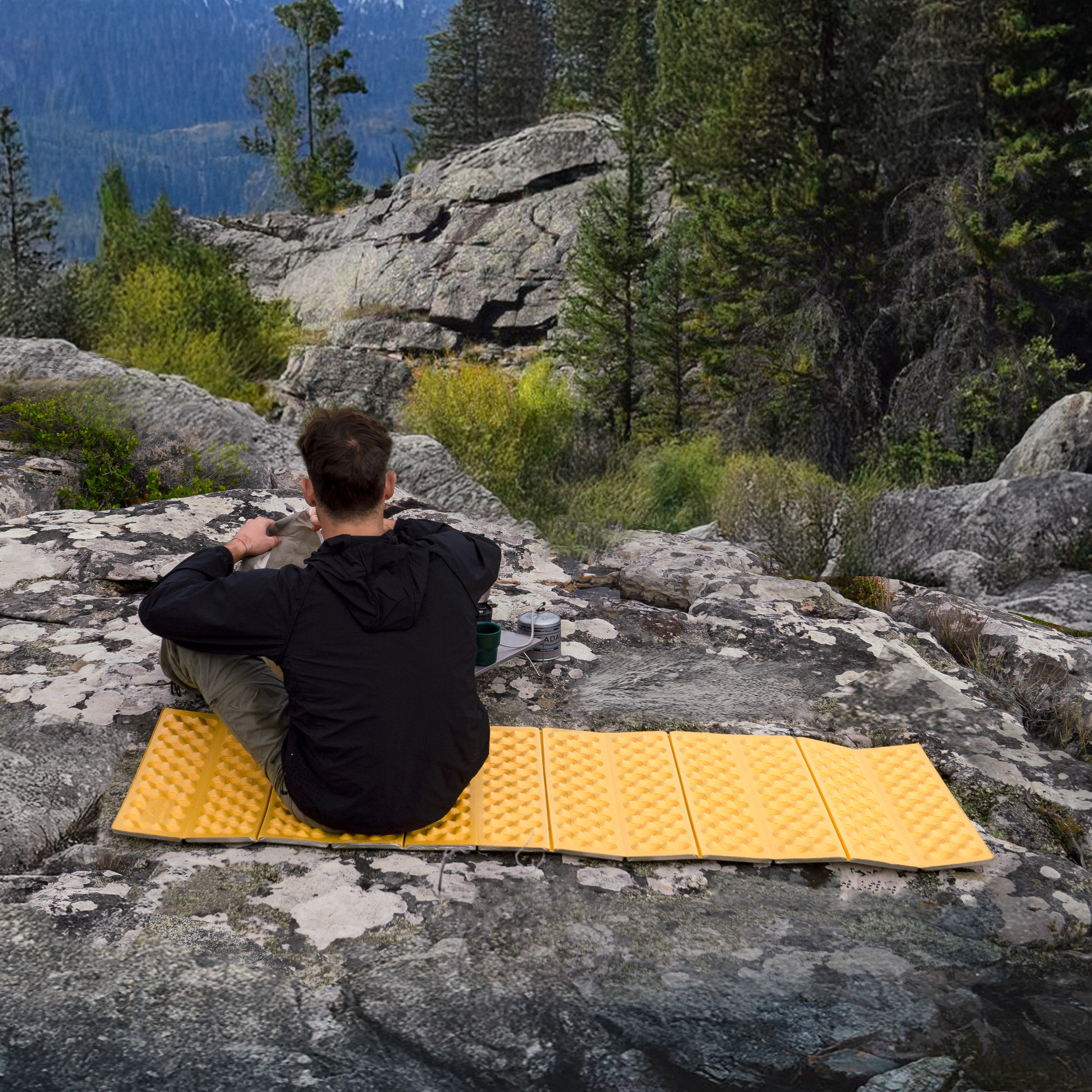 Naturehike zesílená pěnová karimatka Nestbee - 480g - žlutá